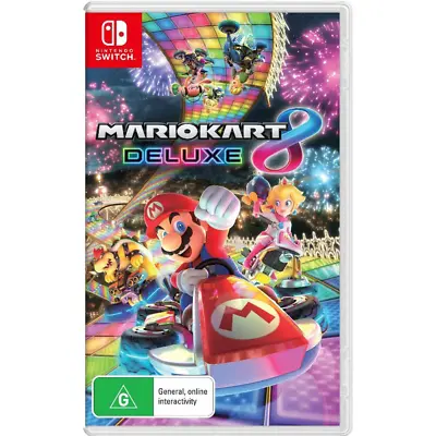 Nintendo Switch Hit The Road With Definitive Version Mario Kart 8 Deluxe Game • $135.95