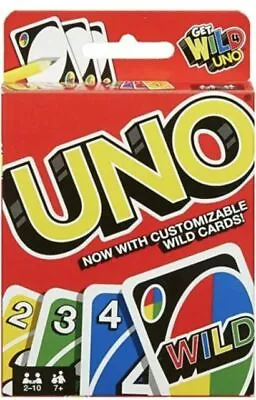Mattel UNO Card Game 112cards Family Children Friends Party Gift • £2