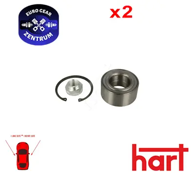 2pcs Wheel Bearing Set Hard 902 412 For Acurahonda 2 Pcs • $59.11