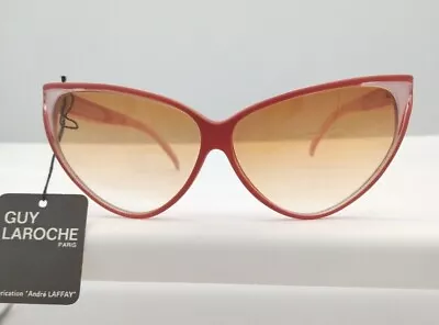 Guy Laroche Paris Vintage Fashion Sunglasses Made In France  New Old Stock • $28