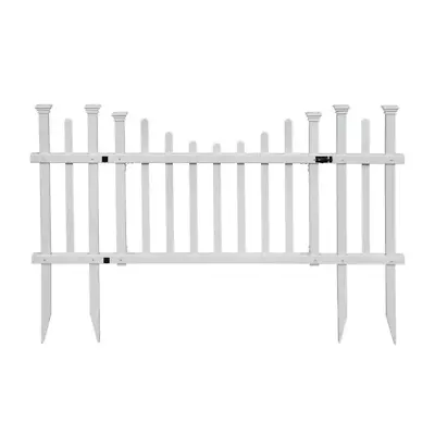 5 Ft. W X 2.5 Ft. H White Vinyl Washington Fence Gate Kit • $102.42