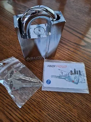 Abloy 362 Shrouded Padlock With Keycard. Protec2 Mechanism. 2 Keys. • £140