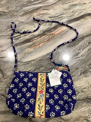 Vera Bradley Crossbody Molly Blue Maison 2004 NWT  RTL $24.95 • $9.97