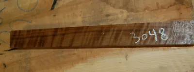 Fiddleback Curly Claro Walnut Turning Cue Blank About 1.9 X 1.9 X 19 • $106.25