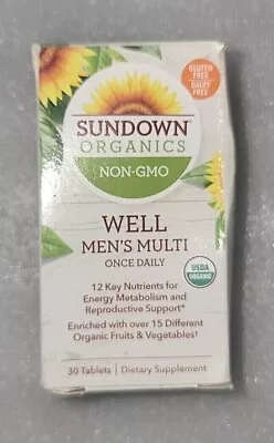 SUNDOWN Well Men's Multi Once Daily - 30Tablets - NEW SEE DETAILS • $7.50