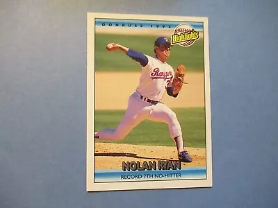 $1 • Buy Pick From List: Nolan Ryan Baseball Cards W/ Oddballs, Promos, 1980s 1990s