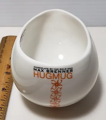 Max Brenner Hug Mug  Chocolate By The Bald Man  Egg Shape Cup Iris Zohar • $8.50