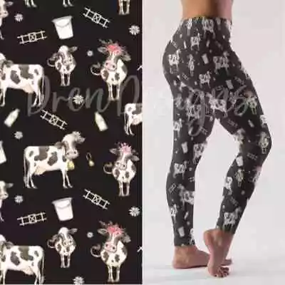 Cute Cow Print Leggings • £24.23