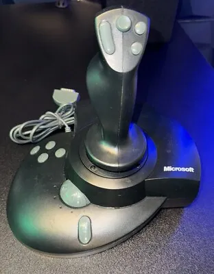 Microsoft SideWinder Force Feedback Pro PC Computer Gaming Joystick (NOT TESTED) • $29.99