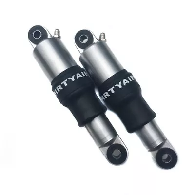 $699.99 • Buy Dirty Air Raw Rear Aluminum Air Ride Shocks Suspension Pair 2001-17 Harley V-Rod