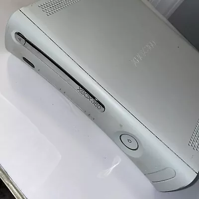Microsoft XBOX 360 White Console For Parts Only~ NO Hard Drive ~Console Only • $12.97