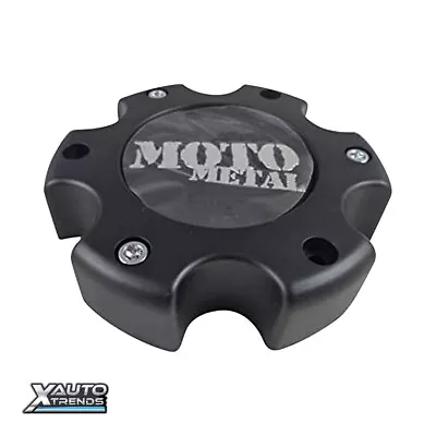 Moto Metal Wheel Center Cap Matte Black 6 Lug MO909B6139YB • $27