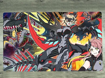 YuGiOh Custom Playmat Dinomorphia Kentregina TCG CCG Card Game Mat Mouse Pad Bag • $39.29