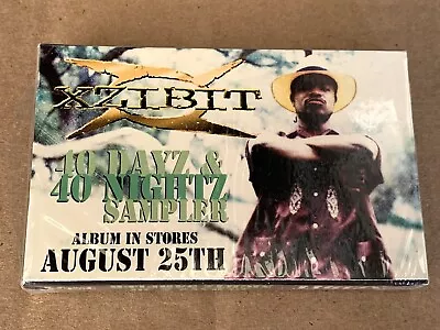 J.Rocc Babu XZIBIT 40 Dayz & 40 Nightz PROMO MIXTAPE CASSETTE HIP HOP Lp SEALED • $7.99