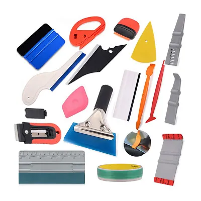 Car Wrapping Tools Kit For Vinyl Decal Squeegee Micro Gasket Window Tint Decals • $7.51