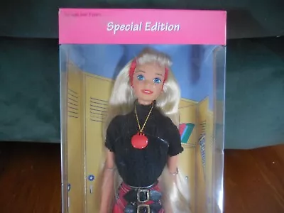 NRFB Vintage Mattel 1995 School Spirit Barbie Doll 15301 Special Edition MIB • $35