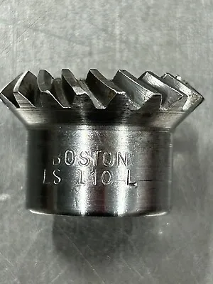 Boston Gear Ls110l Spiral Miter Gear 18 Teeth 3/8” Bore Left Hand Spiral  Clean • $45