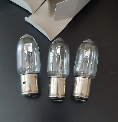 3x Scooter Scooter Lamps 12Volt 35/35Watt Ba20d Halogen Semi-halogen Xenon • $10.64