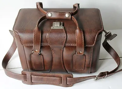 $9.95 • Buy Vintage EL-3 Eldorado Deluxe Pro SLR Leather Camera Carry Bag