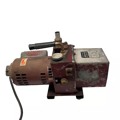 Sargent-Welch DirecTorr 8805 Vacuum Pump With GE Motor  1/3HP  60Hz 115/230V • $549.94