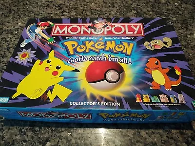 Hasbro Pokemon Collector's Edition Monopoly Board Game - 41357 • $79