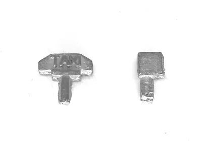 French Dinky 542/24ZT | Simca | Metre Sign & Roof Sign | Repro Spare Parts • $4.26