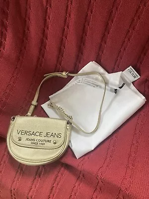 Versace Jeans Couture Crossbody Bag / Gold / Pre-owned • $20