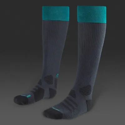 $15.10 • Buy Adidas Ultimate Football Socks (Dark Grey/Black/Equatic Green/Shock Mint)