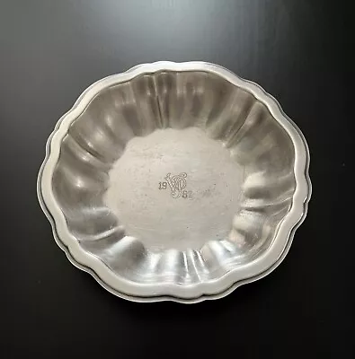 Vintage Veiled Prophet Silver Trinket Collectible Bowl 1967 Scalloped Rim 5-3/4” • $29.99