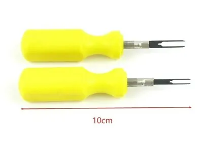 2x Car Terminal Removal Tool Kit Wiring Connector Pin Release Puller For Audi VW • $10.98