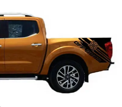 Pickup Trunk Side Off Road Decal Sticker Kit For Ford Ranger D-max Hilux Amarok • $93.05