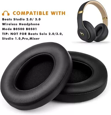 Beats Studio 2 Replacement Ear Pads By Dr. Dre Studio 2.0 / 3.0 Wired & Wireless • $38.75