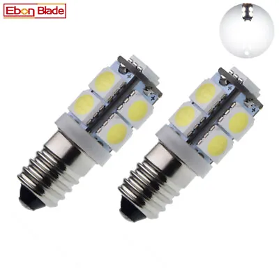 2 X 6v Dc E10 Led Bulb Lamp 9smd Screw 6 Volt Xenon White Bicycle Torch 1447 Mes • $4.99