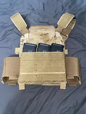 Rare Geist Designs Custom Plate Carrier Multicam Arid  • $550