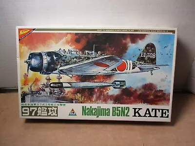 1/48 Nichimo Nakijima B5n2 Kate Airplane Model Kit • $19.99