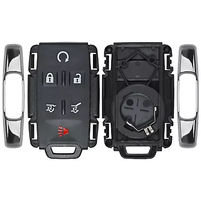 Remote Keyless Key Shell Fob Replacement Housing Case 6 Button Pad For GM SUV • $9.26