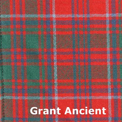 Scarf Grant Clan Tartan Scottish Light Weight Wool Plaid  • $33.85