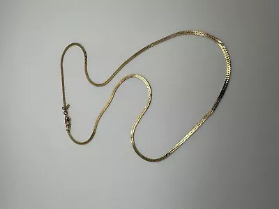 Vintage Gold Monet S Link Necklace 18” • $11.20