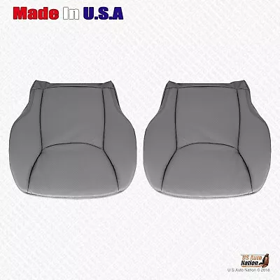 2002 2003 Mercedes Benz S430 500 600 LEFT-RIGHT Bottoms PERF Leather Cover Gray • $313.02