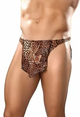 MALE POWER TARZAN THONG Leopard Loincloth Animal Jungle Men's Underwear Lovefifi • $18.95