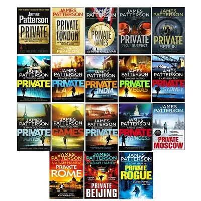 £73.99 • Buy James Patterson Private Series Collection 1-18 Books Set Private, London, Games