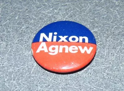 1968 Nixon/Agnew Campaign Button • $6.95