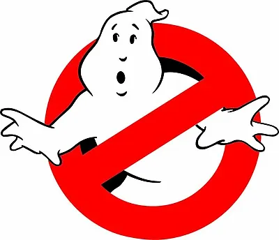 Ghostbusters Logo Vinyl 3m Usa Made Decal Sticker Truck Window Bumper Wall Car • $2.49