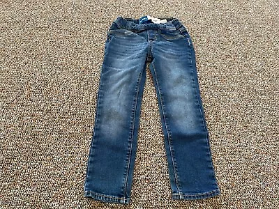 Old Navy Girls Skinny Blue Jeans Size 6-7 • $5.99