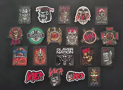 Slayer Stickers Jeff Hanneman Decals Heavy Metal Rock N Roll Slayer Nation • $4