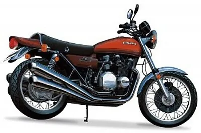 Aoshima 1973 Kawasaki Z2 750RS Motorcycle - Plastic Model Motorcycle Kit - 1/12 • $29.56