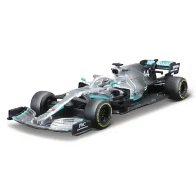 1:43 Bburago #44 Mercedes AMG Petronas F1 2019 W10 Lewis Hamilton Model Car Uk • £12.99