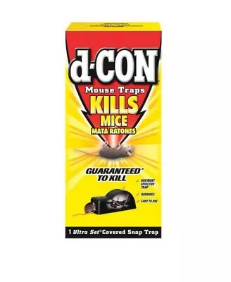 D-CON Reusable Covered Mouse Snap Trap • $4.99