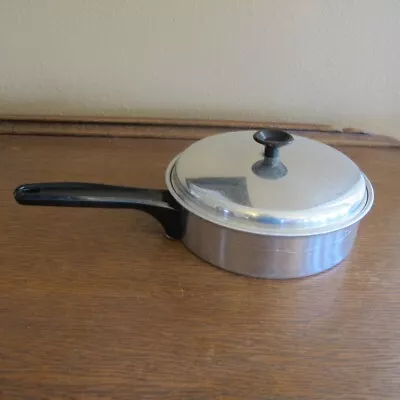 Mirro Aluminum 3 Egg Poacher Pan With Lid • $14.95