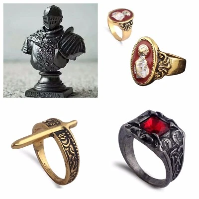 $119.95 • Buy Dark Souls Figure Bust And Rings X 8 Bundle RPG RARE Gaming Jewellery PC AUS